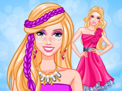 Blondy in Pink game screenshot - girls - Free online game