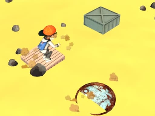 Desert Jump game screenshot - fighting - Free online game