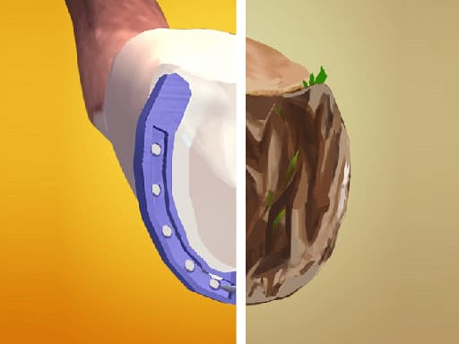 Captura de pantalla del juego Horseshoeing - hypercasual - Juego gratuito en línea