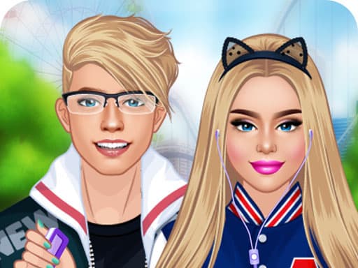  Couples Anime Dress Up  game screenshot - hypercasual - Free online game