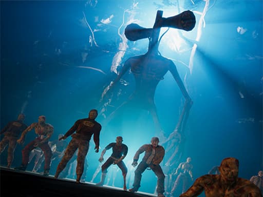 Captura de pantalla del juego Siren Head Game - adventure - Juego gratuito en línea