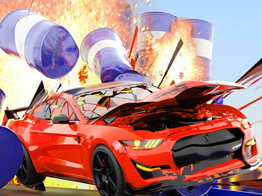 Impossible Car Stunt Races: Mega Ramps游戏截图 - racing - 免费在线游戏