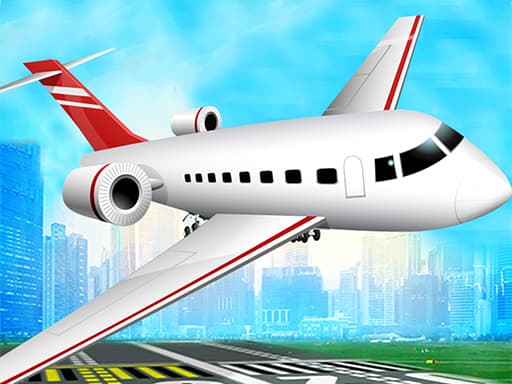Captura de pantalla del juego Airplane Flying Simulator - boys - Juego gratuito en línea