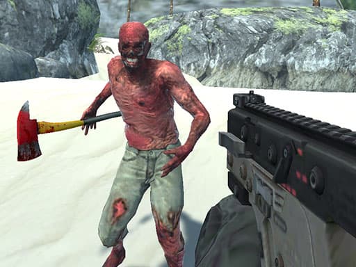 Zombie Vacation game screenshot - shooting - Free online game
