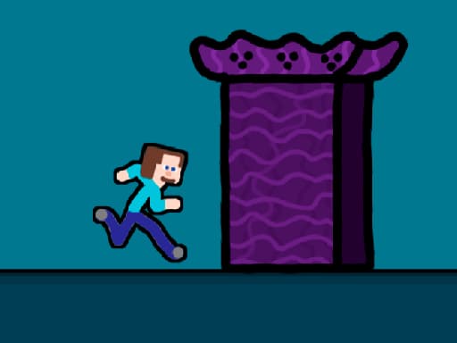 Captura de pantalla del juego Steveman Horror - arcade - Juego gratuito en línea