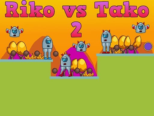 Riko vs Tako 2游戏截图 - arcade - 免费在线游戏