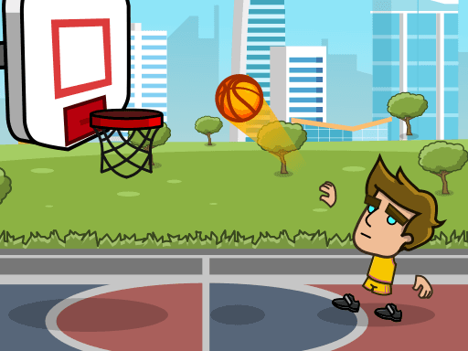 Captura de pantalla del juego Street Basketball - sports - Juego gratuito en línea