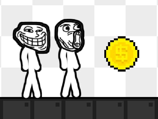 Troll Stick Face Escape游戏截图 - arcade - 免费在线游戏
