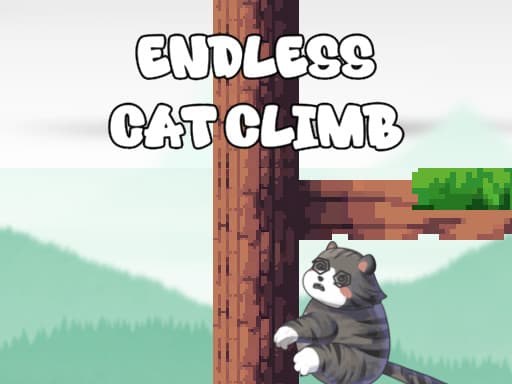 Endless Cat Climb game screenshot - hypercasual - Free online game