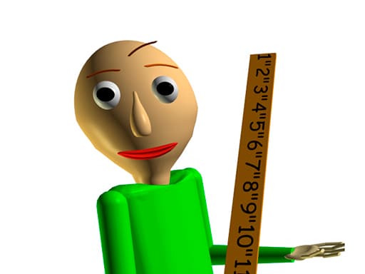 Baldi's Basics v1.4.3 game screenshot - boys - Free online game