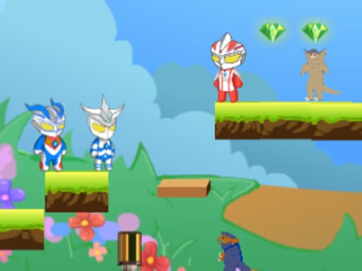 Ultraman Monster Island Adventure 2 game screenshot - adventure - Free online game