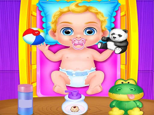 Babysitter and Baby Care game screenshot - hypercasual - Free online game
