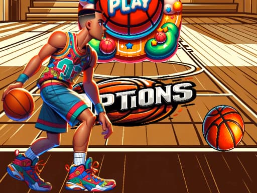 Basketball 2024 game screenshot - sports - Free online game