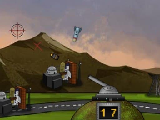Missile Attack game screenshot - adventure - Free online game