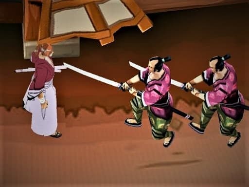 Samurai Rurouni Wars game screenshot - action - Free online game