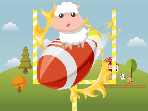 Captura de pantalla del juego Animals Rugby Flick - sports - Juego gratuito en línea