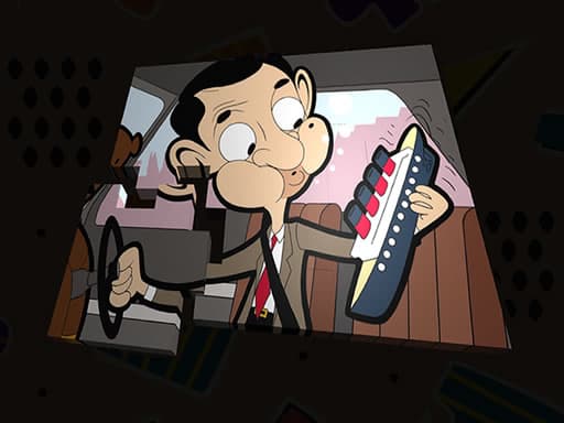 Mr. Bean 3D Jigsaw game screenshot - puzzles - Free online game