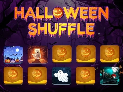 Captura de pantalla del juego Halloween Shuffle - puzzles - Juego gratuito en línea