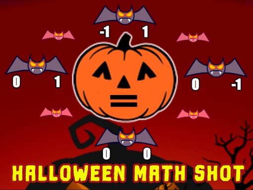 Captura de pantalla del juego Halloween Math Shot - shooting - Juego gratuito en línea