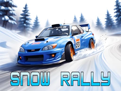 Snow Rally game screenshot - sports - Free online game
