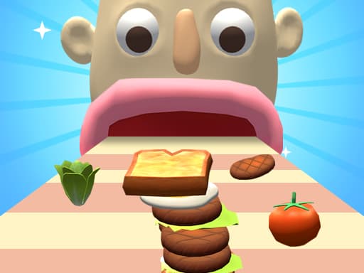 Sandwich Runner 2游戏截图 - racing - 免费在线游戏