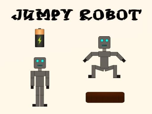 Captura de pantalla del juego Jumpy Robot - arcade - Juego gratuito en línea