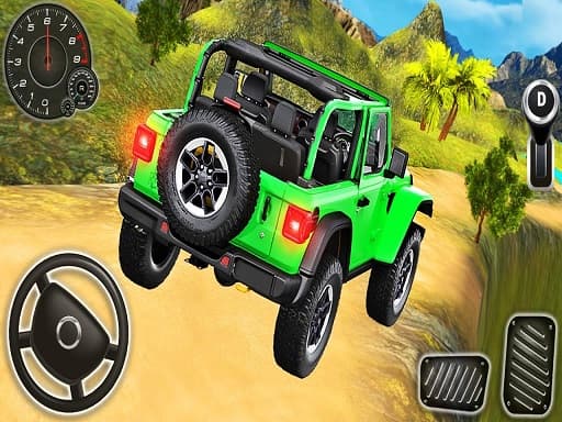 Captura de pantalla del juego Offroad Jeep Simulator 4x4 2022 - adventure - Juego gratuito en línea