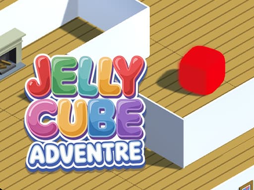 Jelly Cube Adventure game screenshot - puzzles - Free online game