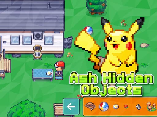 Ash Hidden Objects game screenshot - puzzles - Free online game
