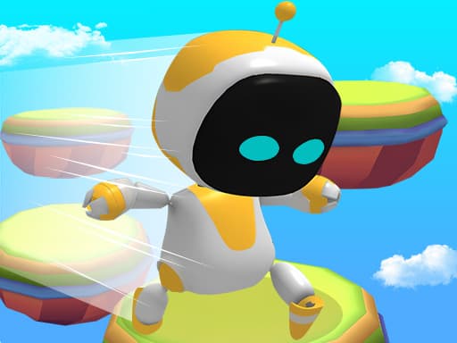 Robot Astro Party game screenshot - racing - Free online game