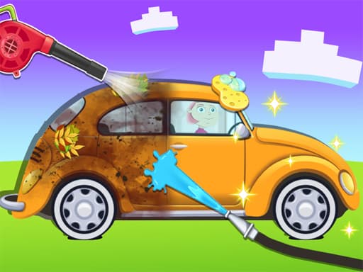 My Little Car Wash game screenshot - hypercasual - Free online game