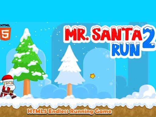 Captura de pantalla del juego Mr. Santa Run 2 - adventure - Juego gratuito en línea