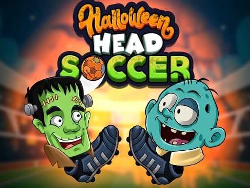 Halloween Head Soccer game screenshot - sports - Free online game