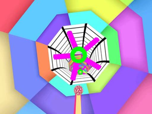 Captura de pantalla del juego VortexTunnel 3D - clicker - Juego gratuito en línea