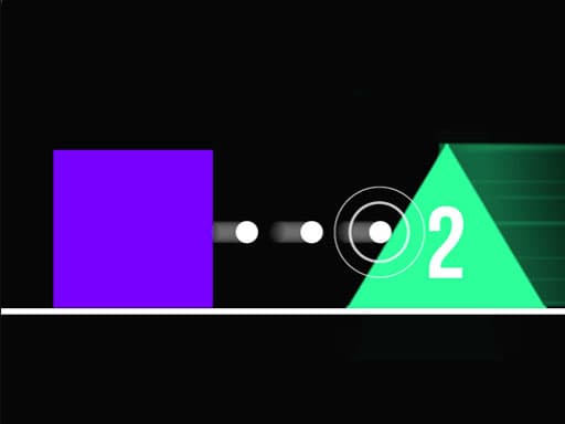 Box VS Triangles-2 game screenshot - hypercasual - Free online game