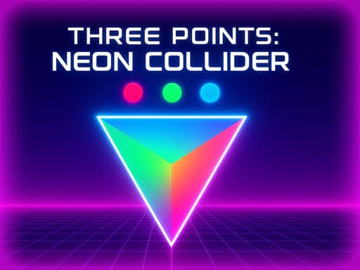 Captura de pantalla del juego Three Points - hypercasual - Juego gratuito en línea