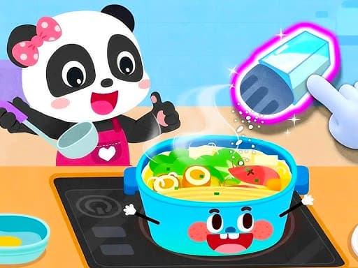 Baby Panda Magic Kitchen game screenshot - girls - Free online game