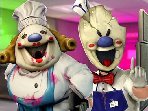 Captura de pantalla del juego Hello Ice scream Neighbor  - action - Juego gratuito en línea