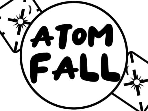 Atom Fall game screenshot - hypercasual - Free online game
