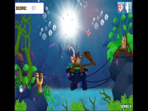 Captura de pantalla del juego Fin Flinger - hypercasual - Juego gratuito en línea