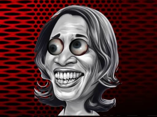 Kamala Funny Face Challenge game screenshot - hypercasual - Free online game