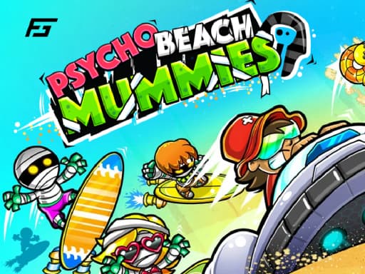 Captura de pantalla del juego Psycho Beach Mummies - adventure - Juego gratuito en línea