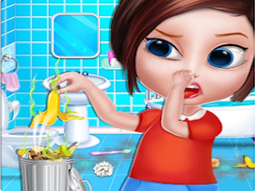 House Cleaning - Home Cleanup游戏截图 - arcade - 免费在线游戏