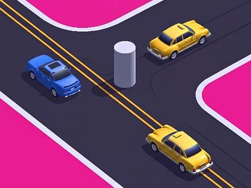 Dual Control Racing Stunt 3D game screenshot - racing - Free online game