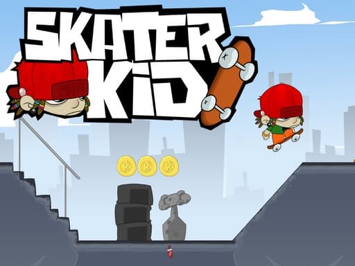Captura de pantalla del juego Skater Kid - sports - Juego gratuito en línea