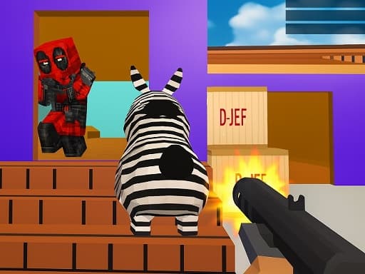Captura de pantalla del juego Pixel Zombie Survival 2025 - shooting - Juego gratuito en línea