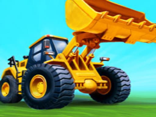 Bulldozer Crash game screenshot - 3d - Free online game