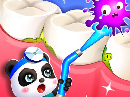 Animal Dental Hospital game screenshot - girls - Free online game