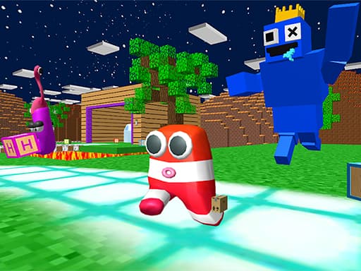 Captura de pantalla del juego Alphabet Survivor - hypercasual - Juego gratuito en línea