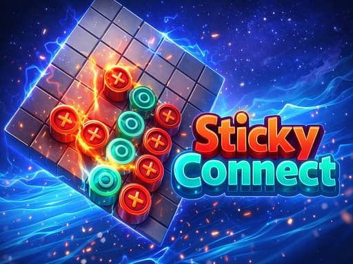 StickyConnect game screenshot - puzzles - Free online game